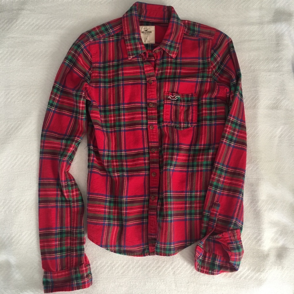 Hollister Plaid Flannel